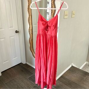 Nine West / NWT Twist Front High-Low Midi Dress